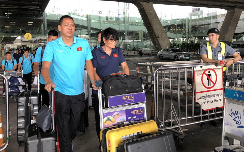 Tiền đạo Anh Đức, niềm hy vọng trên hàng công của đội tuyển Việt Nam. (Ảnh: Ngọc Quang/TTXVN)