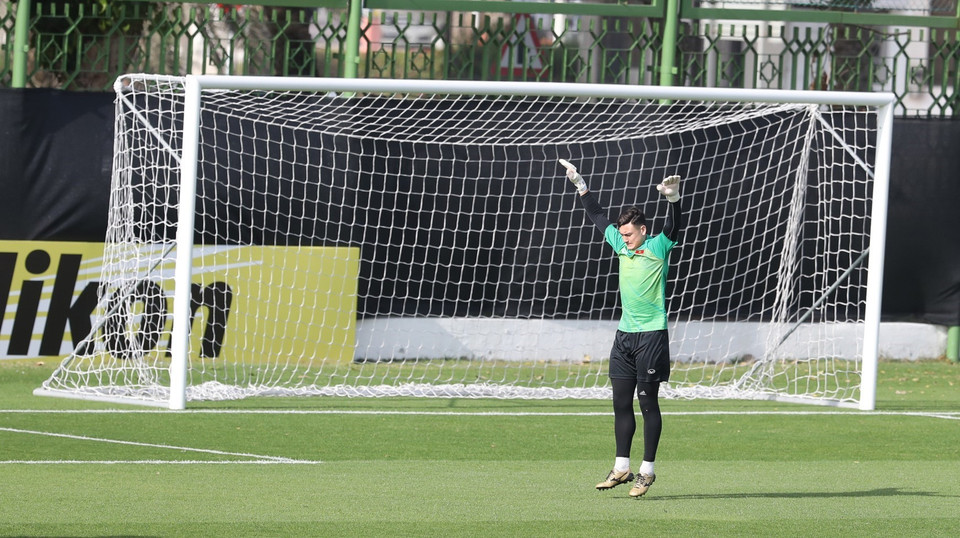 Thủ thành Đặng Văn Lâm. (Ảnh: Hoàng Linh/TTXVN)