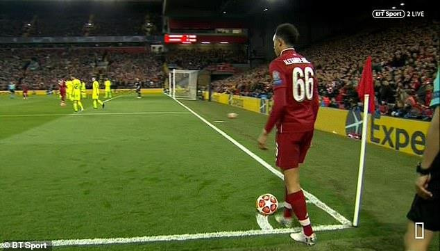 Trent Alexander-Arnold đã góp công không nhỏ giúp Liverpool giành chiến thắng 4-0 ở Anfield, qua đó đánh bại Barcelona 4-3 sau hai lượt trận để giành vé vào chung kết.