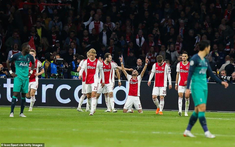 Một lợi thế quá lớn cho Ajax khi mà khoảng cách của họ tạo ra giờ đã là 3 bàn sau hai lượt trận.