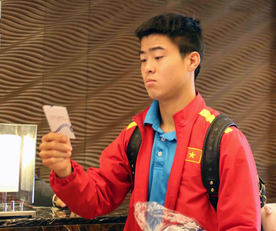 Đỗ Duy Mạnh sẽ trở lại ở trận gặp Jordan sau khi bị treo giò ở trận tuyển Việt Nam sinh tử với Yemen. (Nguồn: VFF)