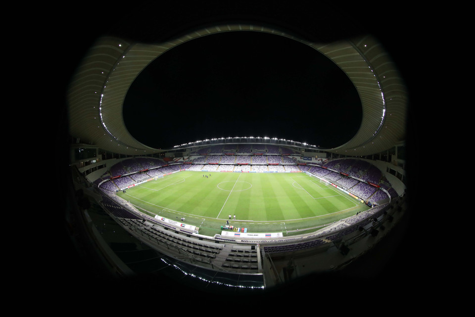 Đây là một trong những sân vận động hiện đại và đẹp nhất ở khu vực Tây Á. (Ảnh: Hoàng Linh/TTXVN)