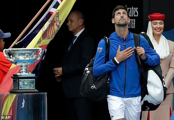 Djokovic cũng gây ấn tượng không kém khi chỉ thua đúng 2 set đấu.