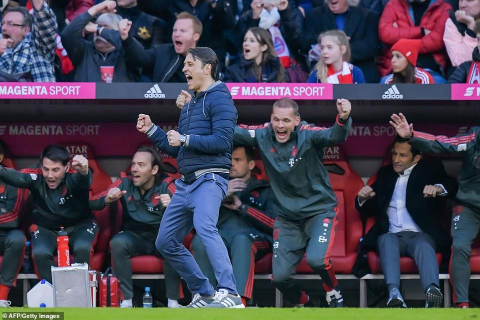 Tất nhiên, Niko Kovac chính là người vui nhất khi mà vị trí của ông ở Bayern đang lung lay.