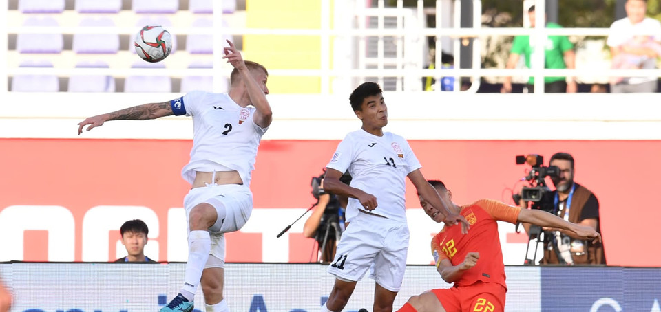 ...cũng giành được 3 điểm sau màn ngược dòng trước Kyrgyzstan. (Nguồn: AFC)