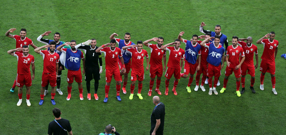 Ở lượt ra quân, Jordan chính là đội bóng gây sốc nhất... (Nguồn: AFC)