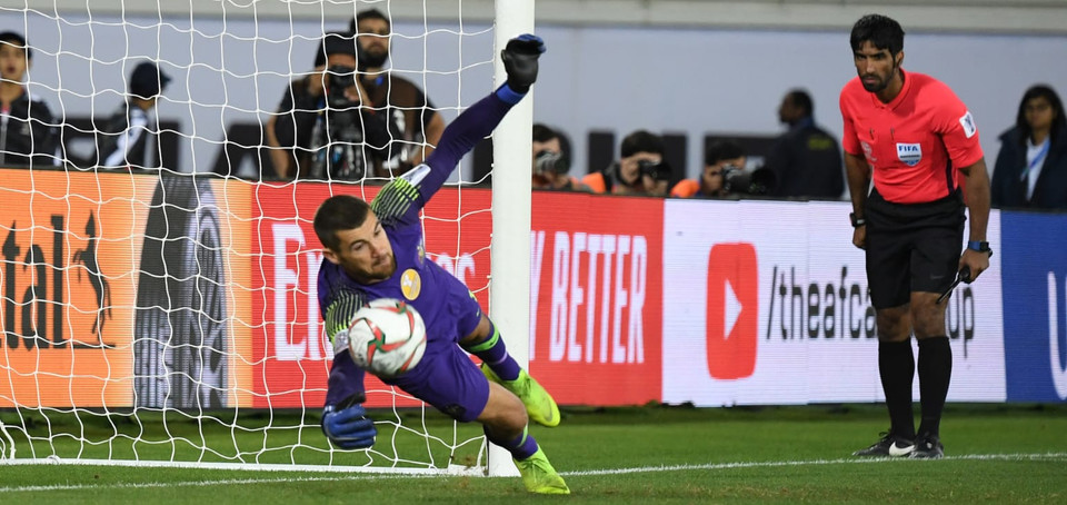 ...và họ đang tiếp tục hành trình bảo vệ ngôi vương bằng chiến thắng trước Uzbekistan ở loạt sút luân lưu may rủi. (Nguồn: AFC)