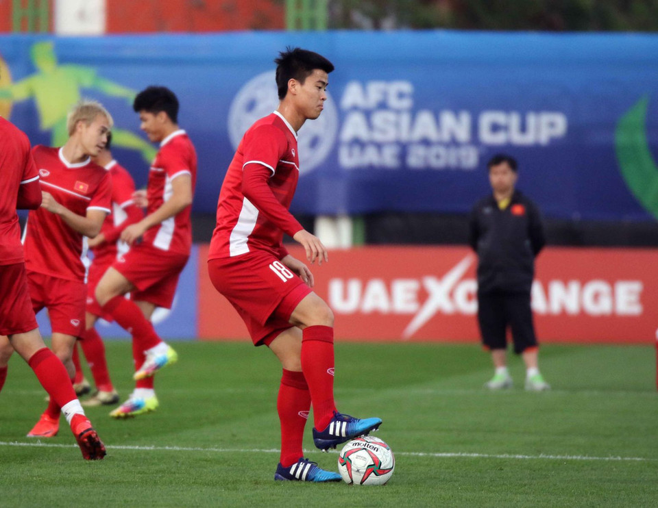 Trung vệ Duy Mạnh. (Nguồn: VFF)