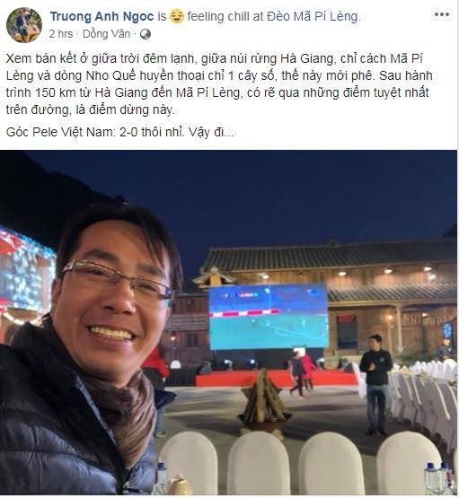 Trước trận đấu quan trọng nhưng được đánh giá là không mấy dễ dàng của U22 Việt Nam, BLV Trương Anh Ngọc vẫn tự tin dự đoán các chiến binh sao vàng sẽ giành chiến thắng 2-0 trước các chiến binh Angkor. 