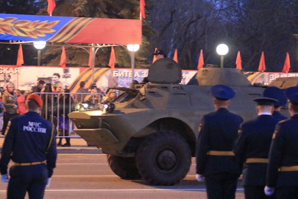 Xe chiến đấu chở quân là những phương tiện tác chiến cơ động hiệu quả của bộ binh. (Ảnh: Trần Hiếu/Vietnam+)