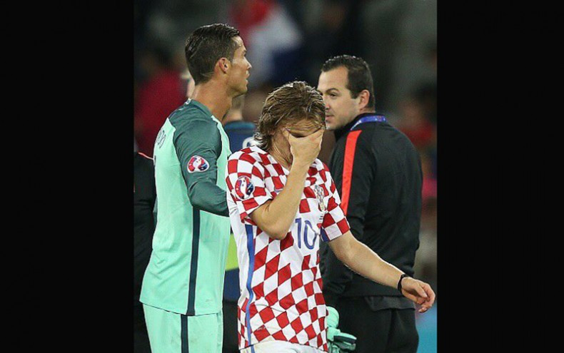 ... và cũng là đồng đội ở Real Madrid.