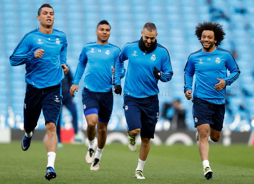Real Madrid đã sẵn sàng cho trận đại chiến với Manchester City. (Nguồn: Realmadrid.com)