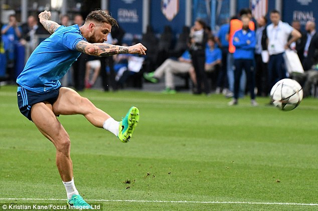 Sergio Ramos chính là nhân tố quan trọng ở hàng phòng ngự của Real.