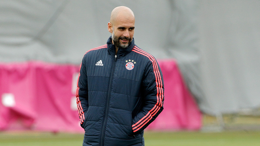 Pep đang làm tất cả để giành chức vô địch Champions League làm quà chia tay Bayern. (Nguồn: fcbayern.de)