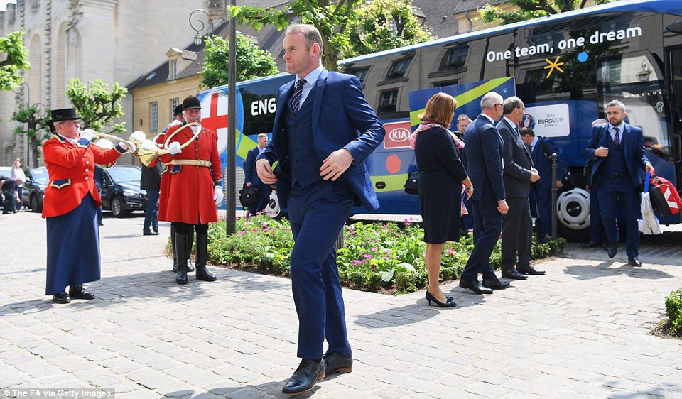 Rooney chính là 'đầu tàu' của tuyển Anh tại giải đấu năm nay.