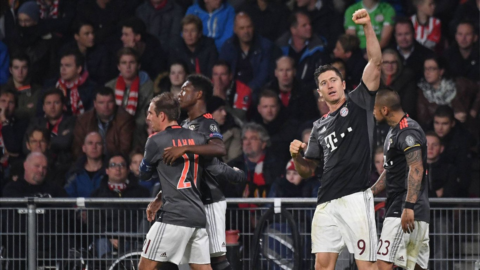Lewandowski là một trong những cầu thủ chơi tốt nhất của Bayern. (Nguồn: Fcb.de)