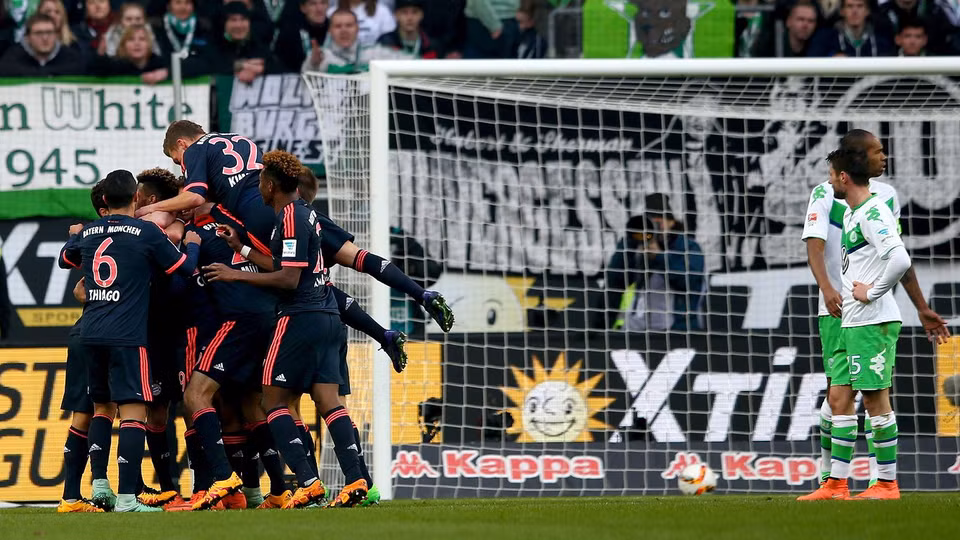 Bayern tiếp tục thăng hoa và thắng Wolfsburg, chuẩn bị cho chức vô địch Bundesliga. (Nguồn: Fcb.de)