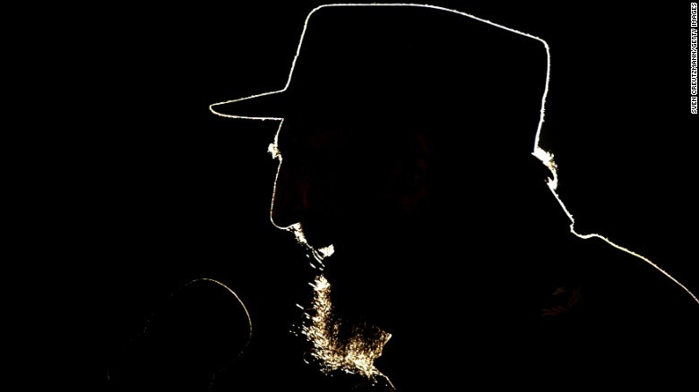 Ông Fidel phát biểu tại Havana vào năm 2006.