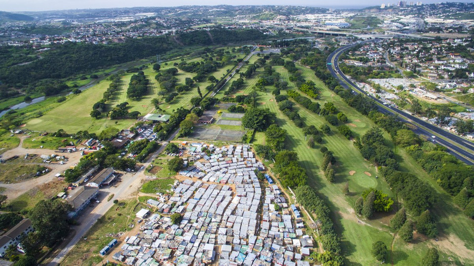 Papwa Sewgolum Golf Course, Durban, Nam Phi​. (Ảnh: Johnny Miller/​Businessinsider)