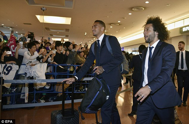 Trong chuyến hành quân sang Nhật, Real mang 23 cầu thủ nhưng tiếc là không có Gareth Bale.