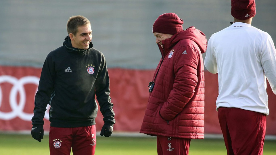 Lahm sẽ cân bằng kỷ lục 103 trận ở đấu trường châu Âu củaOliver Kahn nếu ra sân ở trận gặp Atletico. (Nguồn: fcbayern.com)