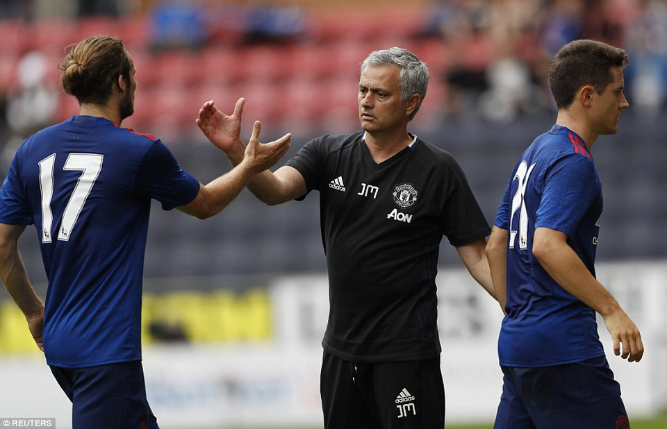 Mourinho có thể tạm hài lòng với kết quả này​.