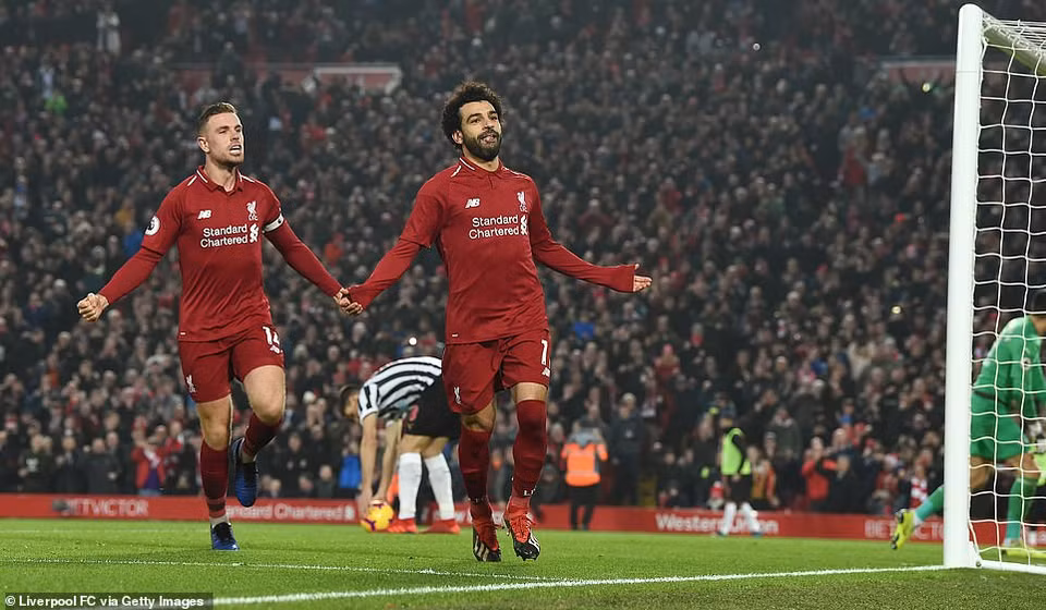 Liverpool đã dễ dàng có được chiến thắng 4-0 trong cuộc tiếp đón Newcastle United trên sân nhà Anfield.