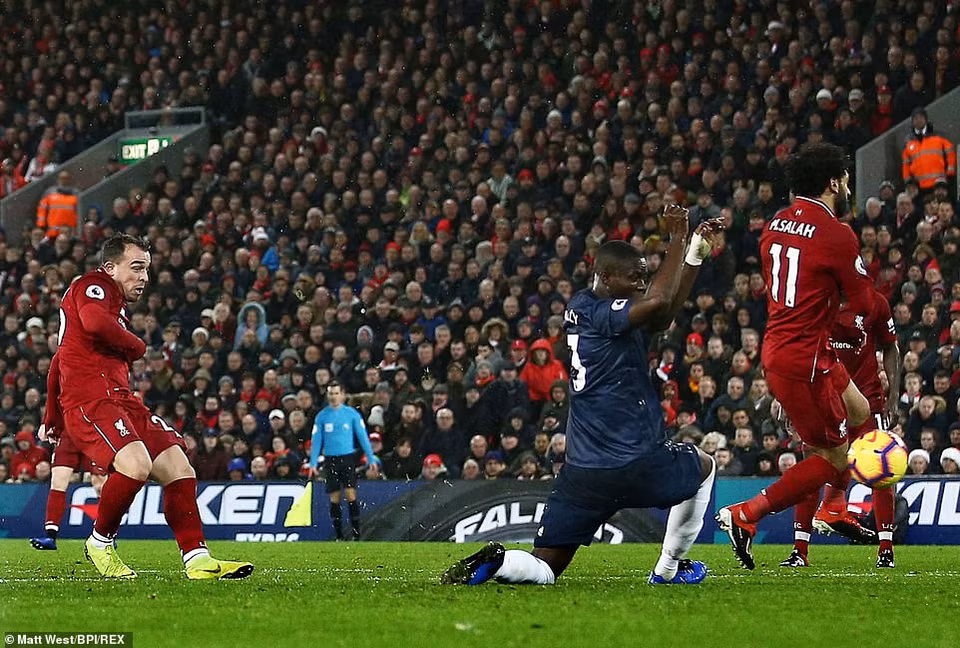 Chỉ đến khi Xherdan Shaqiri vào sân, sự khác biệt mới được tạo ra.