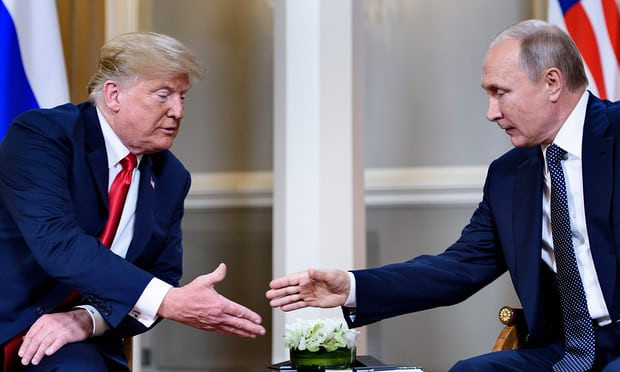 Tổng thống Nga Putin và Tổng thống Mỹ Trump. (Nguồn: AFP/Getty Images)