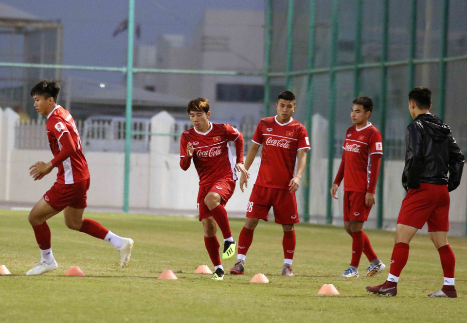 Trận đấu với Philippines, sẽ là cơ hội cuối để các cầu thủ cạnh tranh suất đá chính. (Nguồn: VFF)