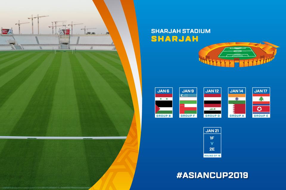 Sân đấu này sẽ tổ chức 6 trận đấu, trong đó có 5 trận thuộc vòng bảng. (Nguồn: AFC)