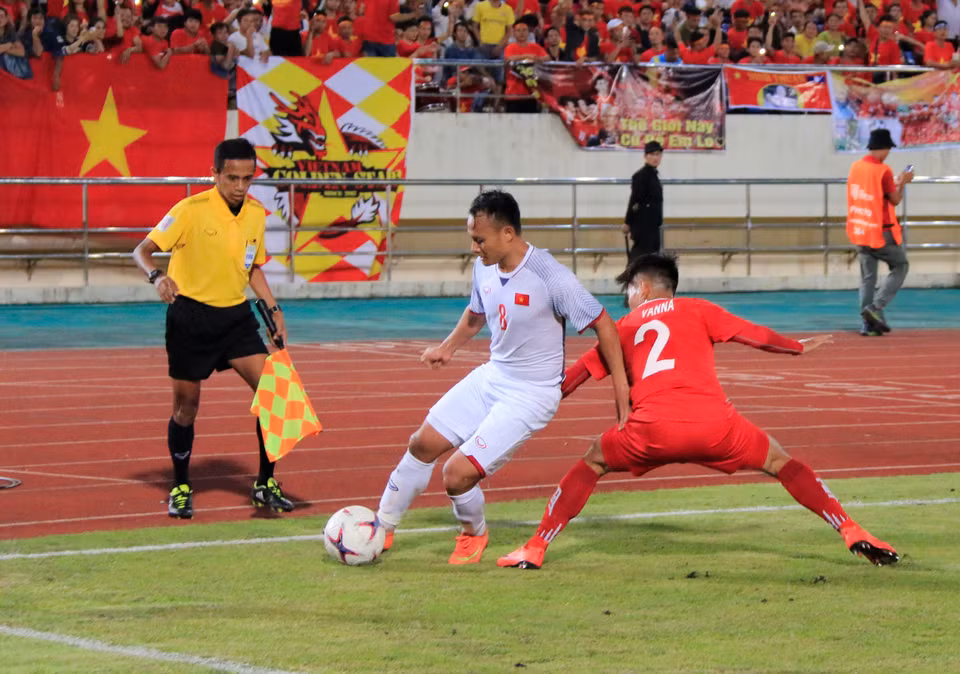 ...nhưng đã không có thêm bàn thắng được ghi. Tuy nhiên, 3-0 cũng là kết quả làm hài lòng tất cả. (Ảnh: Phạm Kiên/TTXVN)