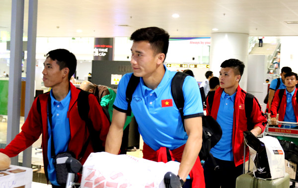  Ở cả 3 trận đấu, ông Park Hang-seo đã tạo điều kiện để tất cả các cầu thủ đều được vào sân thi đấu, thể hiện khả năng của mình. (Nguồn: VFF)