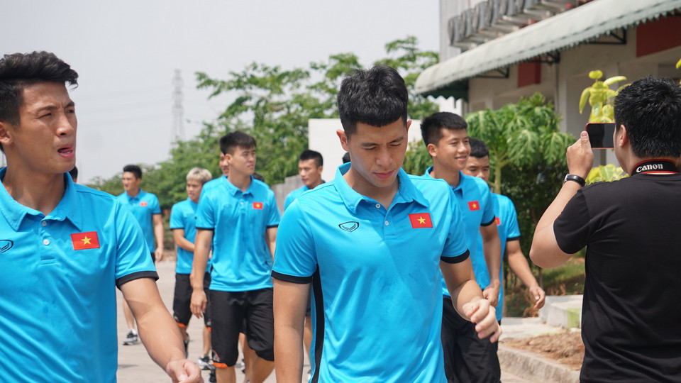 Trận gặp Pakistan có ý nghĩa rất quan trọng với Olympic Việt Nam tại ASIAD 2018. (Ảnh: Trần Chiến/Vietnam+)