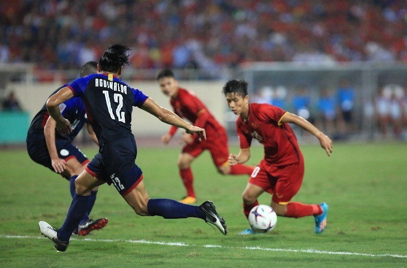 ...để 'phá dớp' không thắng tại sân Mỹ Đình ở các trận bán kết AFF Cup. (Ảnh: Trọng Đạt/TTXVN)