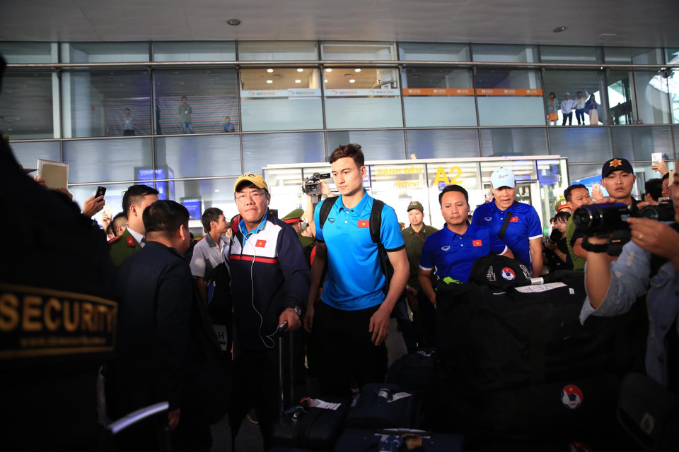 Thủ thành Đặng Văn Lâm. (Ảnh: Trọng Đạt/TTXVN)