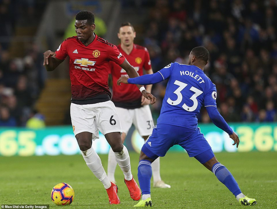 Paul Pogba trở lại và góp công không nhỏ giúp Quỷ đỏ giành chiến thắng khi có 2 đường kiến tạo thành bàn. 
