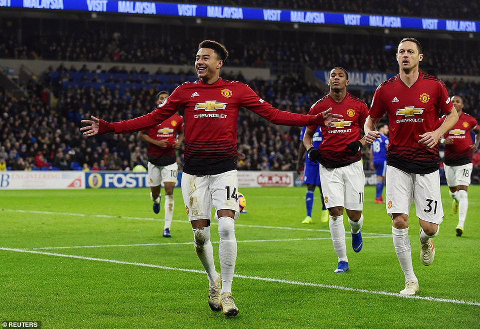 Jesse Lingard chính là người đã thực hiện quả sút 11m để đưa đội nhà dẫn 4-1.