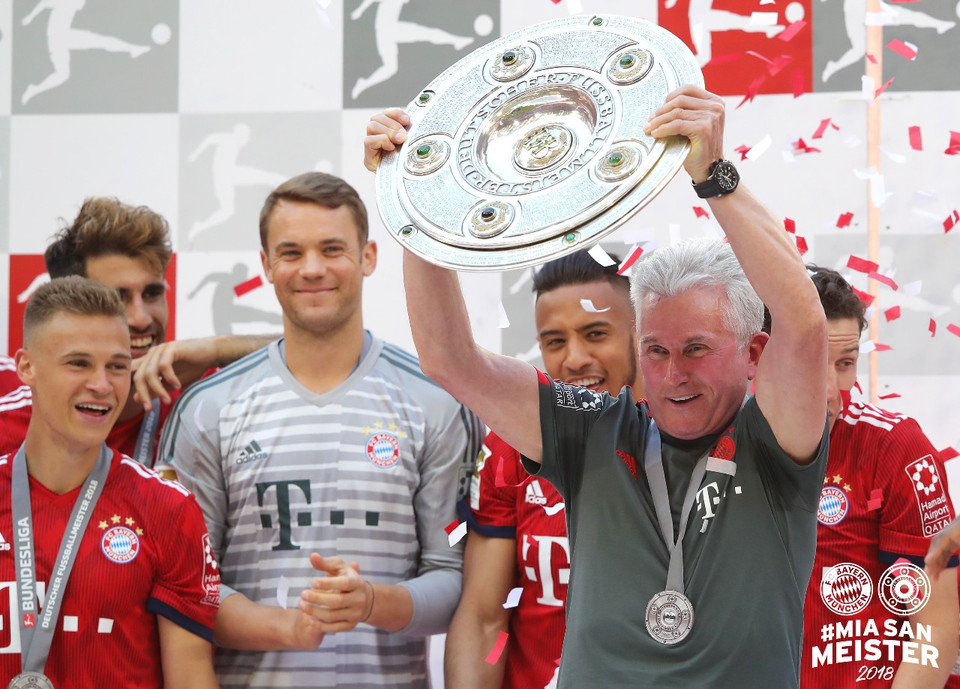 Chức vô địch Bundesliga thứ 8 của Jupp, 4 lần khi còn là cầu thủ và 4 lần trên ghế HLV đều cùng với Bayern (Nguồn: Fcb.de)