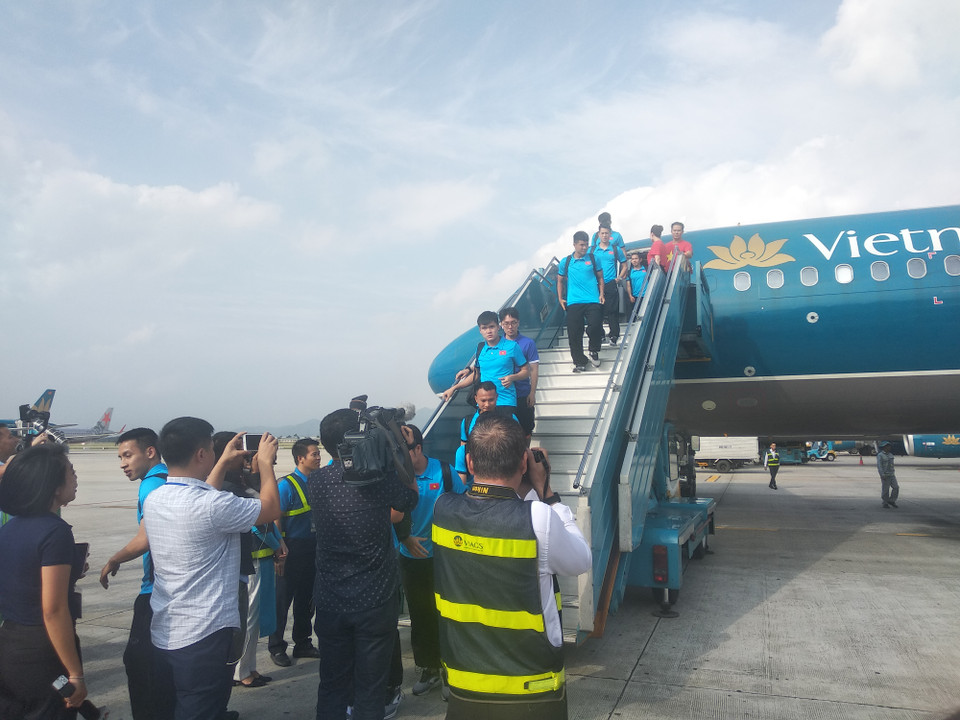 Việt Nam sẽ giành vé đi tiếp nếu hòa, hoặc thậm chí là thua 0-1 ở cuộc tái ngộ. (Ảnh: Vietnam+)