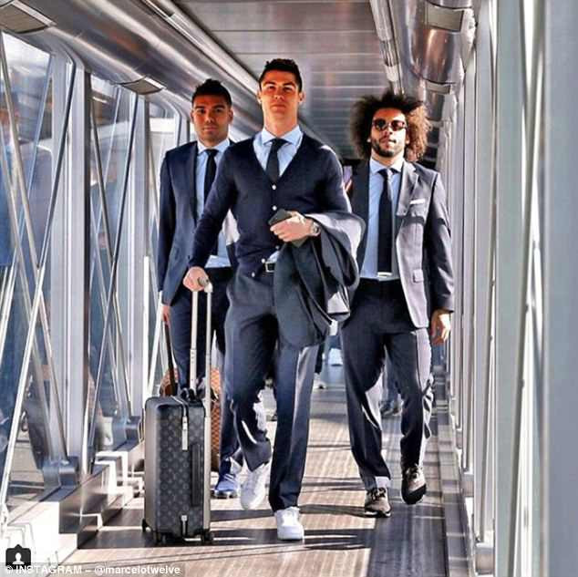 Ronaldo và các đồng đội tự tin trước thềm trận đại chiến với Juventus.