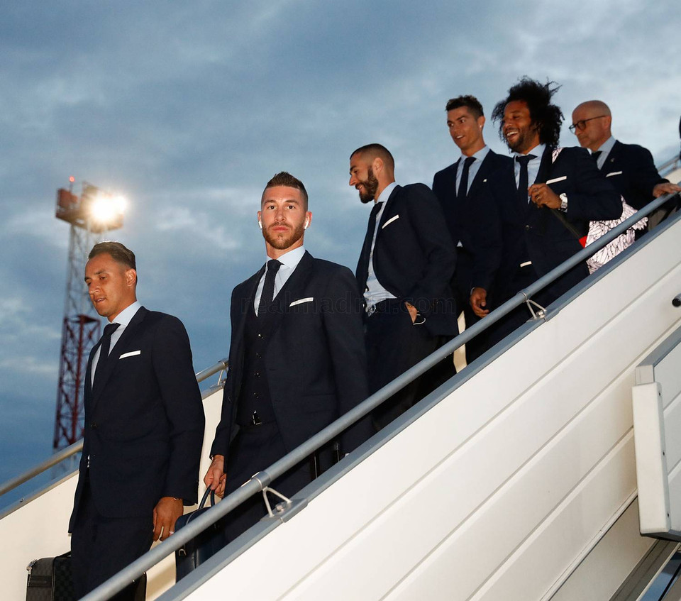 Sergio Ramos đang hướng đến việc lần thứ 3 liên tiếp được nâng cao chiếc cúp Champions League. (Nguồn: realmadrid.com)