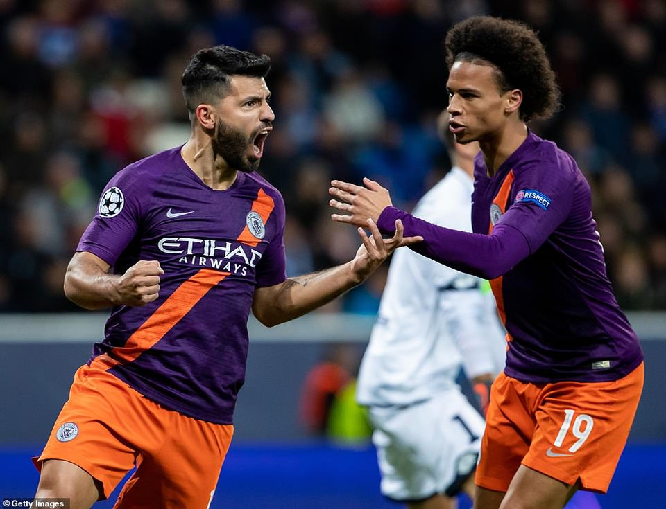 Nhưng những ngôi sao như Sergio Aguero (trái)...