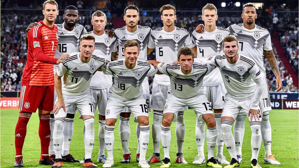 Đội hình ra sân của tuyển Đức trong trận đầu tiên tại Nations League. (Nguồn: dfb.de)