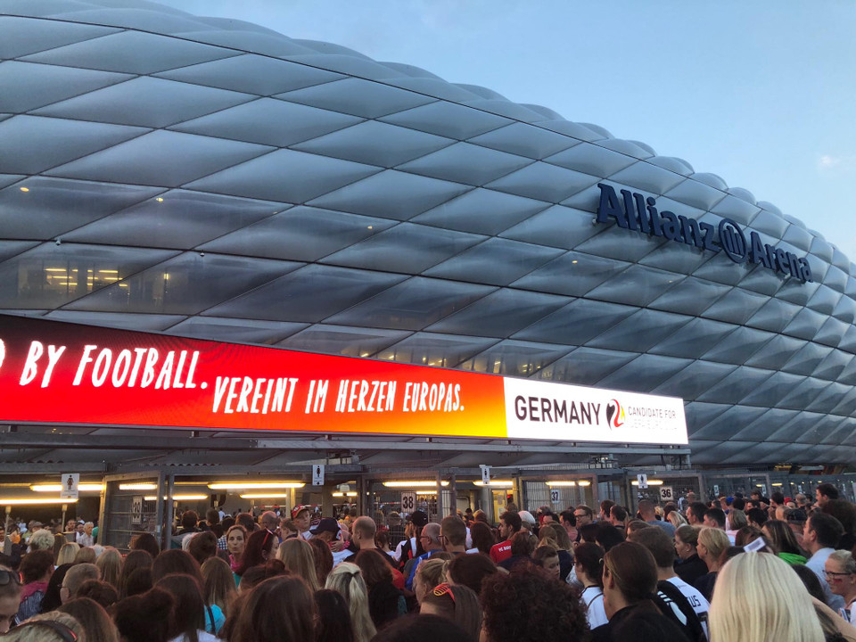 Đây cũng là trận đầu tiên của Đức sau thảm họa ở World Cup 2018. (Ảnh: Thắng Trương/Vietnam+)