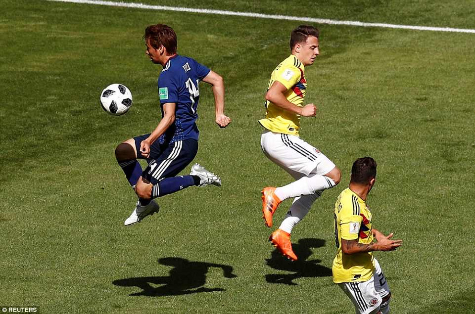 ...nhưng Colombia vẫn được đánh giá cao hơn so với Nhật Bản.