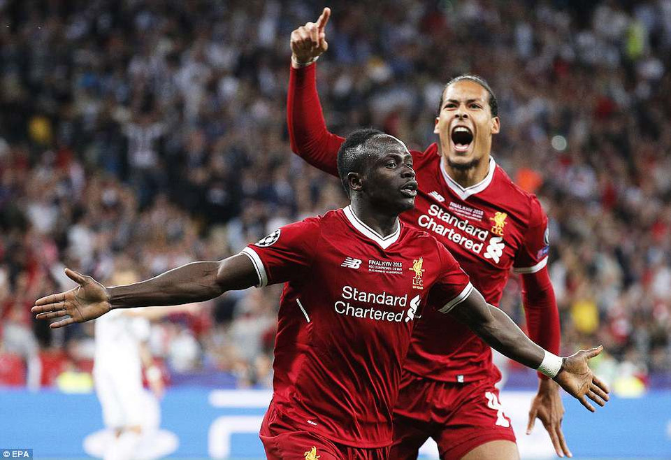 Sadio Mane đã nhanh chóng ghi bàn thắng gỡ hòa cho Liverpool và mang đến hy vọng.