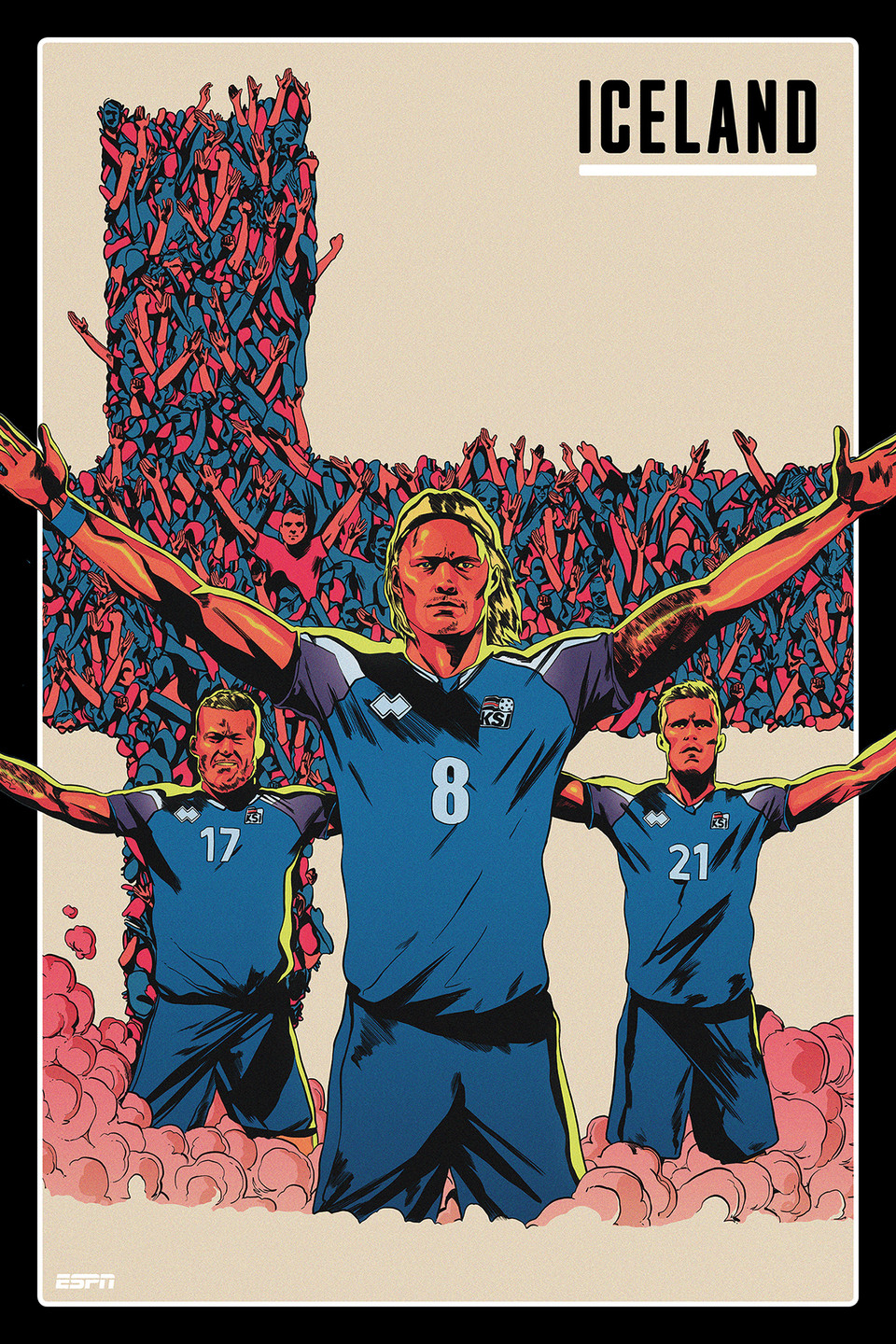 Iceland, nhân tố mới tại World Cup và người ta đang hy vọng đội bóng này sẽ tạo nên bất ngờ như ở Euro 2016.