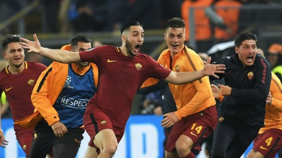 AS Roma đã tạo nên cơn địa chấn ở tứ kết Champions League khi ngược dòng hạ Barcelona. (Nguồn: Getty Images)