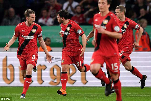 Tuy nhiên, sau bàn thắng này Leverkusen đã phải liên tiếp nhận 3 thêm ba bàn thua.